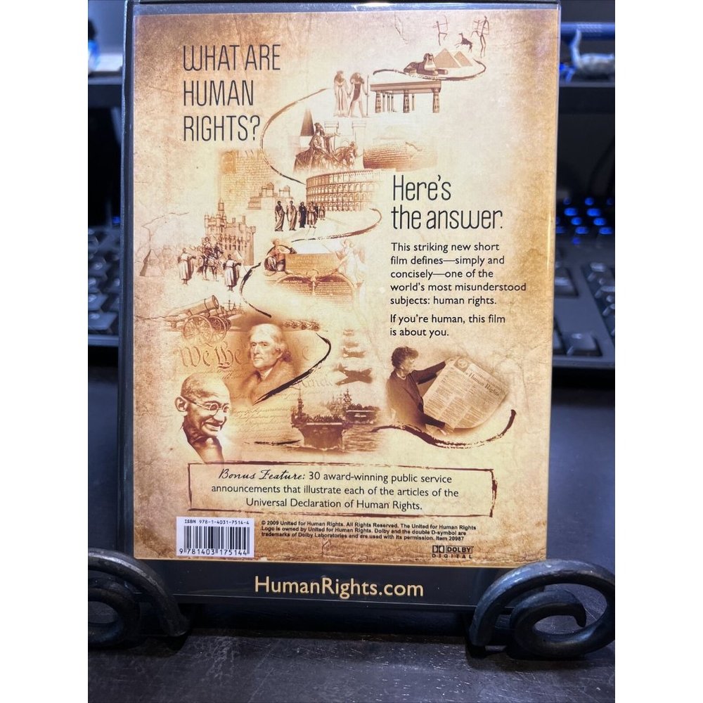 Story of Human Rights - DVD-ROM By HUBBARD, L - VERY GOOD - Picture 11 of 11
